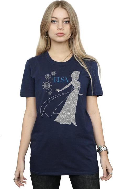 Produktbild Disney Frozen Elsa Christmas Silhouette TShirt (M)