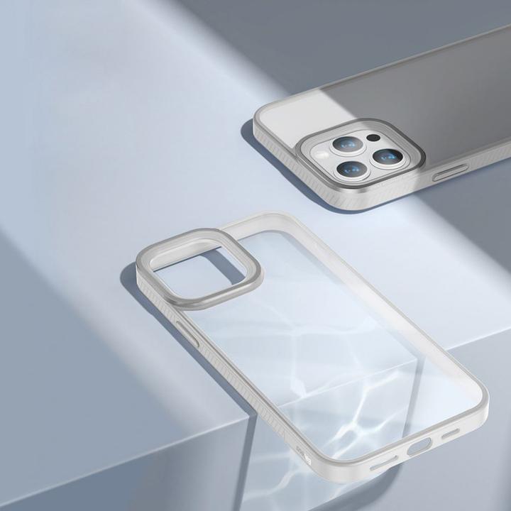 Produktbild Baseus Crystal Phone Case For iP 6.1 Pro inch 2021 French grey (Apple iPhone 13 Pro)