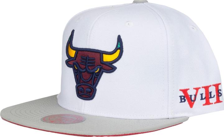 Produktbild Mitchell & Ness Snapback Cap - CORE VII Chicago Bulls weiss (One Size)