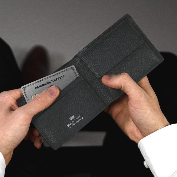 Immagine prodotto Braun Büffel Portafoglio Theo con protezione RFID in pelle 11 cm
