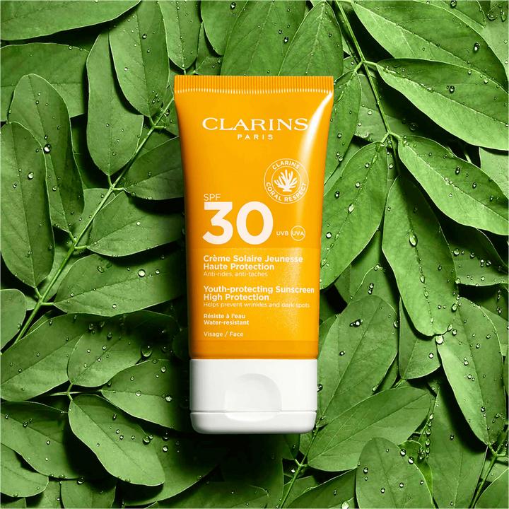 Actual product image Clarins Suncare Face Cream SPF 30 (Sun cream face, SPF 30, 50 ml, 73 g)