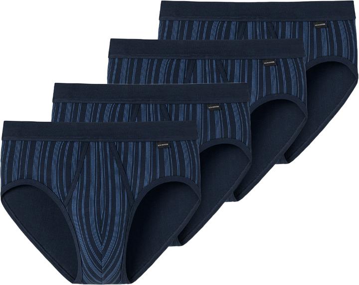 Produktbild Schiesser 4er Pack Original Classics Feinripp Sportslip mit Eingriff (4XL, 4er Pack)