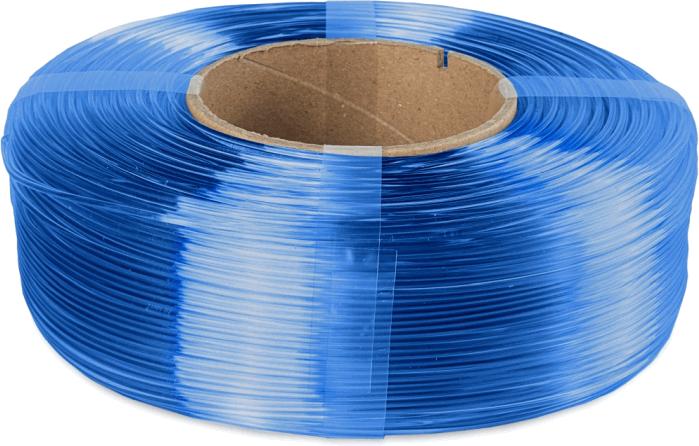 Immagine prodotto Il filamento ReFill PETG 1,75mm BLU TRASPARENTE 1kg (PETG, 1.75 mm, 1000 g, Trasparente)