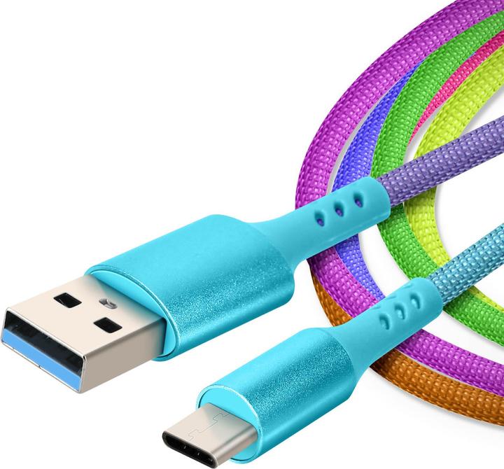 Avizar Rainbow USB-C Ladekabel (1 m)