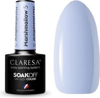 Claresa Marshmallow UV Nail Polish 5ml - Pack of 5 (5 ml)