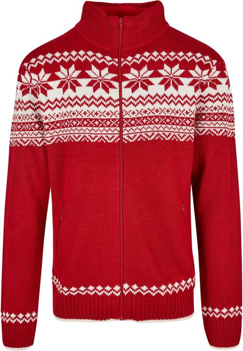 Brandit Norwegian Strickjacke Grösse XL Farbe Rot (XL)