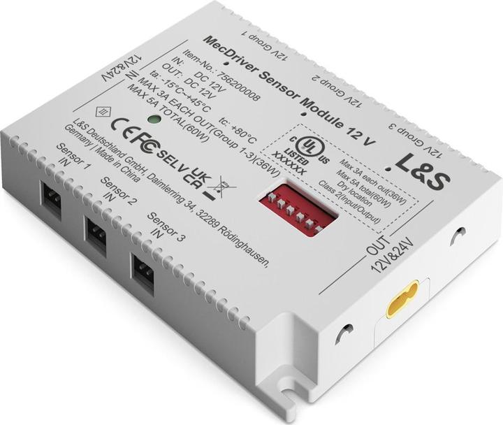 Actual product image L&S Mec Modul Schalten, 24 V, 3x IN, 6x Au