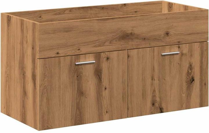 Produktbild VidaXL 4-tlg. Badmöbel-Set Artisan-Eiche Holzwerkstoff Badmöbelset