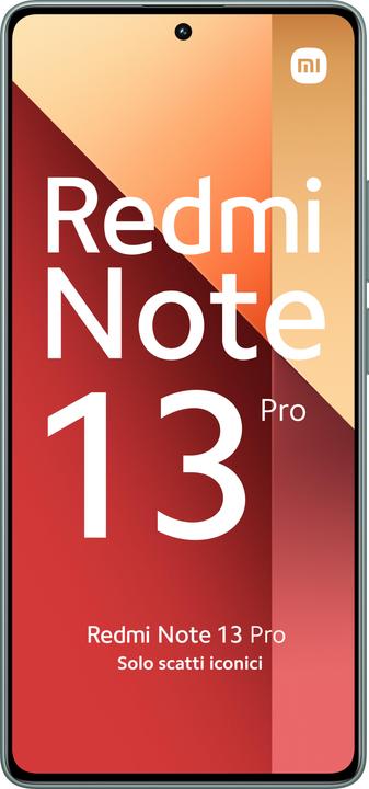 Actual product image Xiaomi Redmi Note 13 Pro (256 GB, Forest Green, 6.67", Hybrid Dual SIM, 200 Mpx, 4G)
