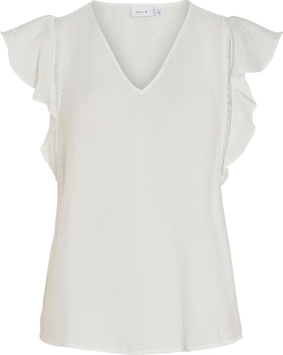 Actual product image Vila Ruched top with short sleeves (40)