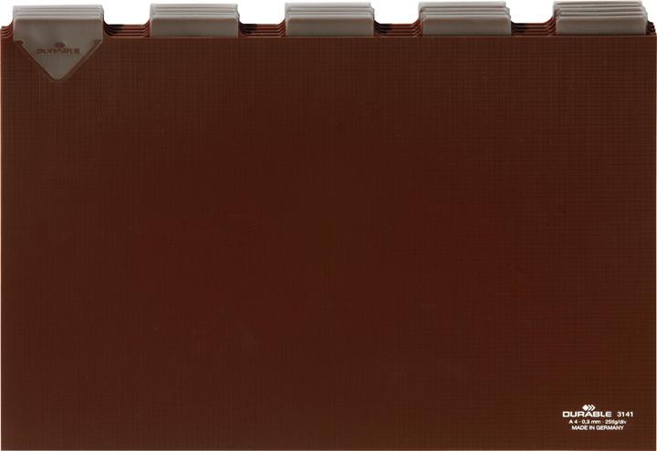 Immagine prodotto Durable SCHEDE GUIDA CON LETTERE SALDATE 1 PAK 314111 (A4)