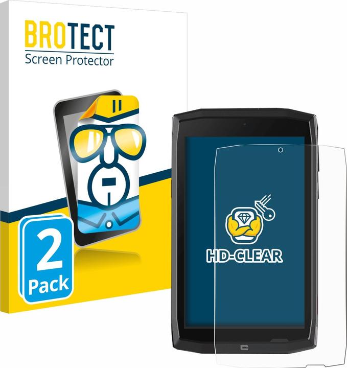Actual product image BROTECT Screen Protector Clear (2 Piece, Core T4)
