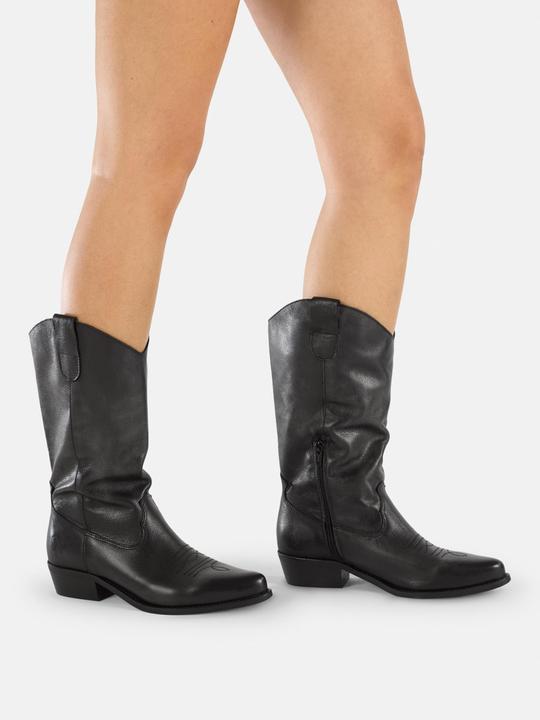 Produktbild Felmini Der breite Cowboy-Stiefel Gerbera W040 von aus Leder ist eine auffällige und bequeme Wahl fü (38)