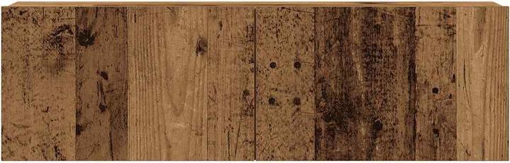 Image du produit VidaXL 3-tlg. TV-Schrank-Set Wandmontage Altholz-Optik Holzwerkstoff (100 x 30 x 30 cm)