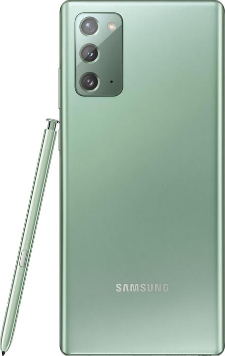 Produktbild Samsung Galaxy Note 20 5G EU (256 GB, Mystic Green, 6.70", Dual SIM, 12 Mpx, 5G)