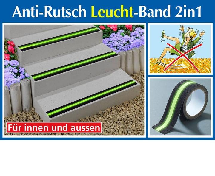 Actual product image Anti-slip luminous tape (50 mm)