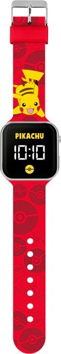 Actual product image Disney Accutime Pokémon Pikachu LED Red Strap Kids Watch POK4405 (Digital watch)