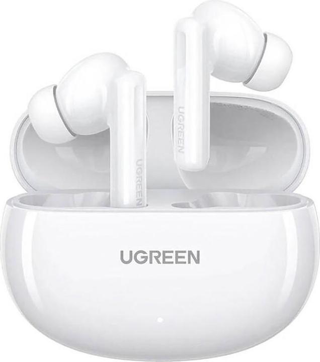 Ugreen Słuchawki bezprzewodowe WS200 HiTune T6 Hybrid ANC 15158 (białe) (7 h, Senza fili)