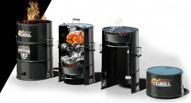 Immagine prodotto FireKing BATAVIA 4Grill 4in1 BBQ (52.80 cm)
