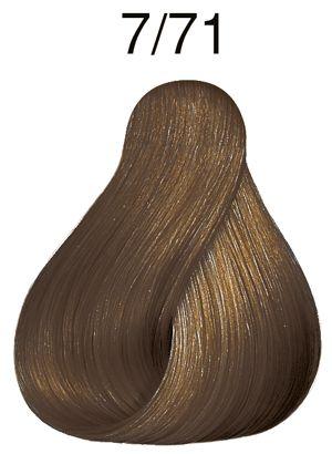 Actual product image Wella Color Touch Deep Browns (7/71 medium blonde brown-ash)