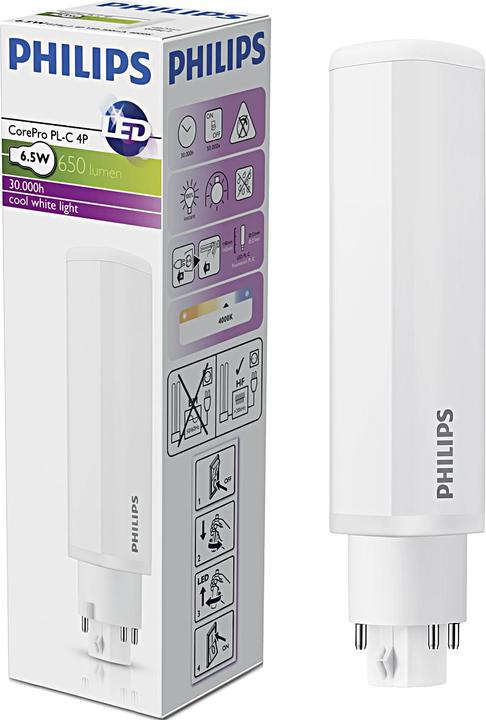 Immagine prodotto Philips Professional CorePro (G24q-3, 9 W, 950 lm, 1 x, F)