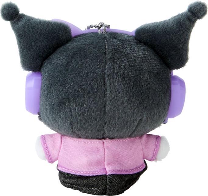 Actual product image Sanrio Kuromi Mascot holder (Our Heisei pop design) - 13 cm (13 cm)