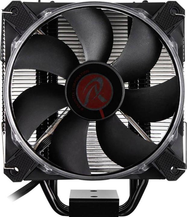 Image du produit Raijintek Leto CPU Cooler, noir, RGB LED (155 mm)