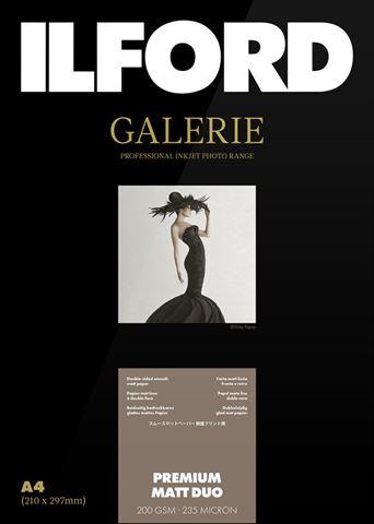 Image du produit Ilford Galerie Premium Matt Duo 200g A4 25 feuilles (200 g/m², A4, 25 x)