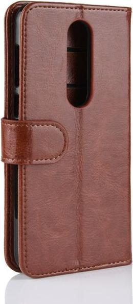 Immagine prodotto MU Classic Crazy Horse II Leather Leather Bookcover Series (Nokia 6.1 Plus)