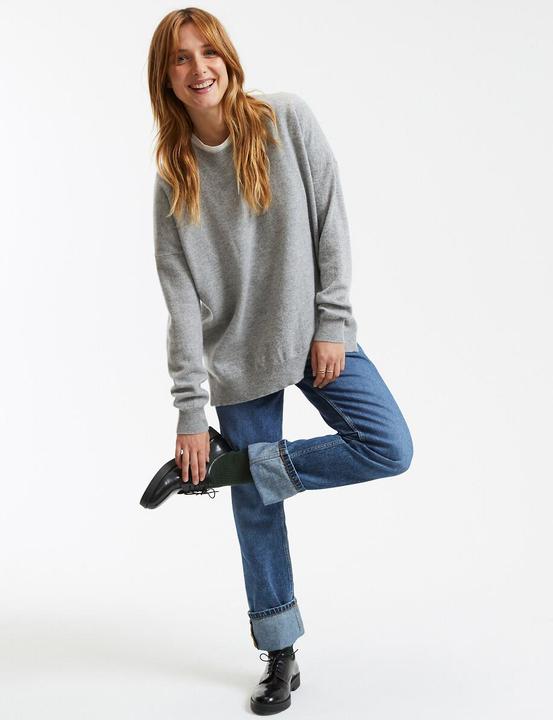 Produktbild La Redoute Collections Kaschmir-Pullover mit rundem Ausschnitt (L)