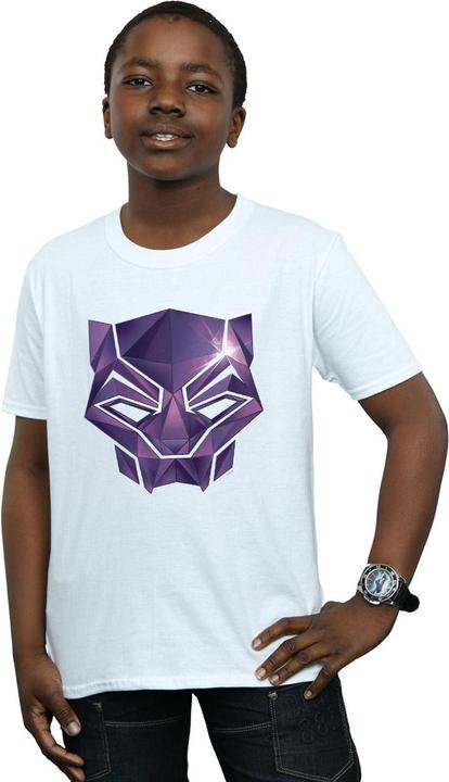 Produktbild Avengers Infinity War Black Panther Geometric TShirt Jungen (152, 158)
