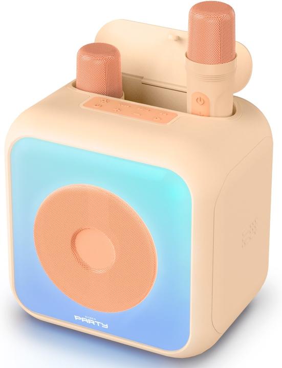 Productafbeelding Bigben PARTY Karaoke - BT-Speaker-disco verlichting-2 micros
