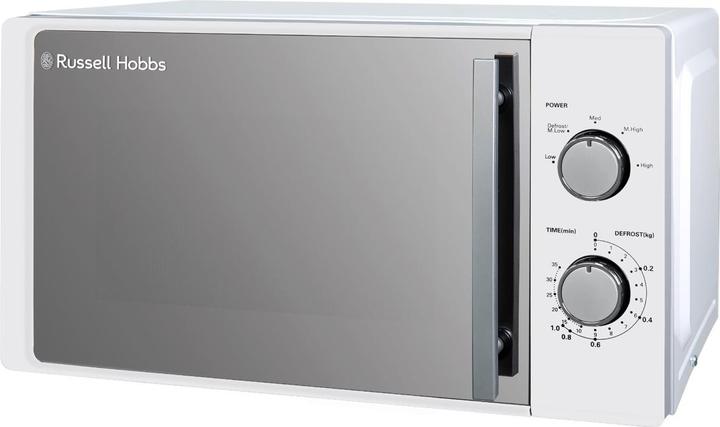 Produktbild Russell Hobbs RHM2060 – Manuelle Mikrowelle, 20 L, Weiss (CH-Stecker, 20 l)