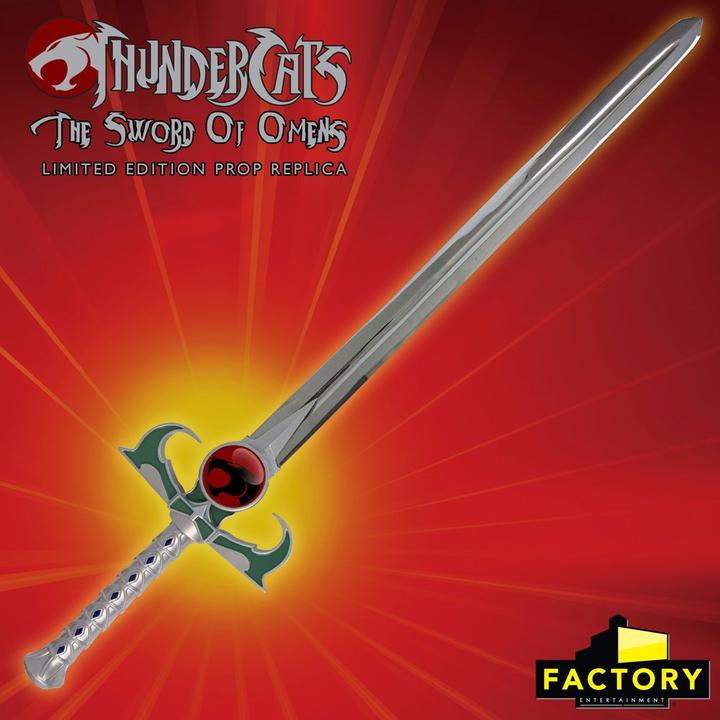 Actual product image Factory Entertainment Cosmocats 1/1 réplique épée Omens 104 cm