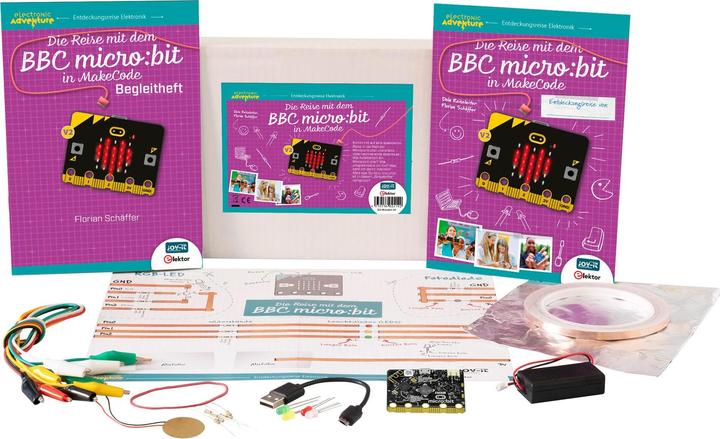 Produktbild Joy-it cej-MB-Set01 Electronic Adventure Micro Bit Programmieren Experimentier-Box ab 8
