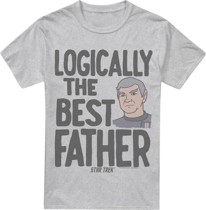 Image du produit - T-shirt LOGICALLY THE BEST FATHER - Homme (M)