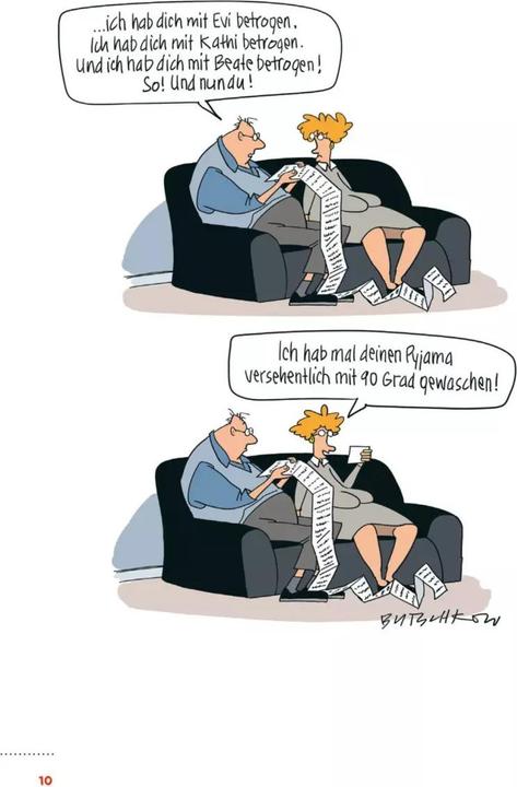 Immagine prodotto Überleben in 25 Jahren Ehe - Humorvolle Texte und Cartoons zur Silberhochzeit (Tedesco, Pietro Buchkov, 2021)