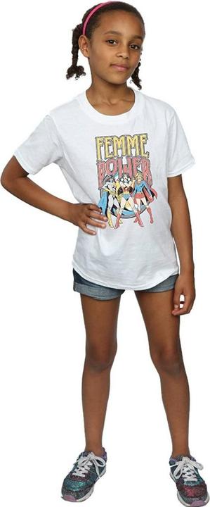 Image du produit T-shirt en coton Femme Power pour filles (152, 158)
