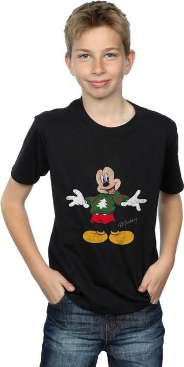 Produktbild Disney Mickey Mouse Christmas Jumper TShirt Jungen (152, 158)