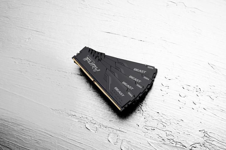 Actual product image Kingston FURY Beast (4 x 16GB, 3600 MHz, DDR4-RAM, DIMM)