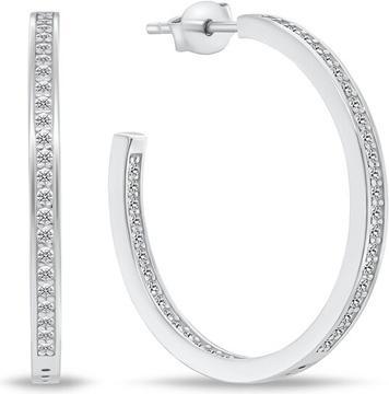Produktbild Brilio Silver - Elegant silver earrings with zircons EA767W