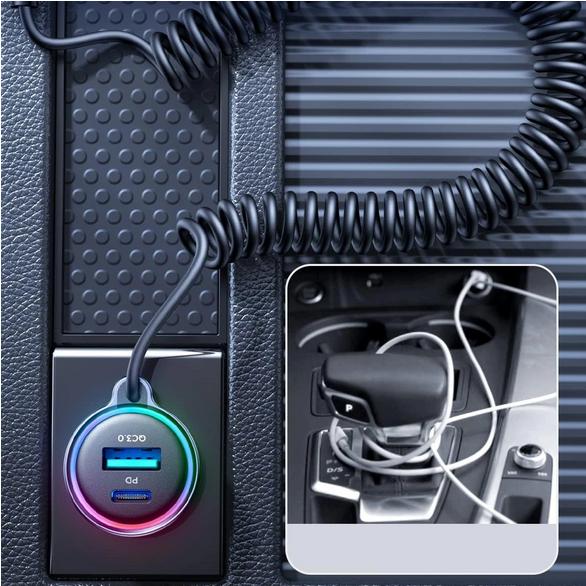 Produktbild Joyroom 3 in 1 Wired Car Charger