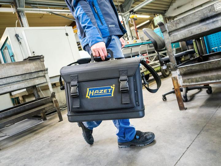Actual product image HAZET Werkzeugtasche ∙ gross ∙ mit 89 Profi-Werkzeugen 191T-2/89 ∙ 470 mm x 310 mm x 300 mm ∙ Number… (89 pieces)