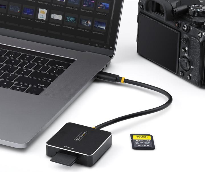 Actual product image StarTech Card Reader SD Express to USB-C (USB 3.2 Gen 2)