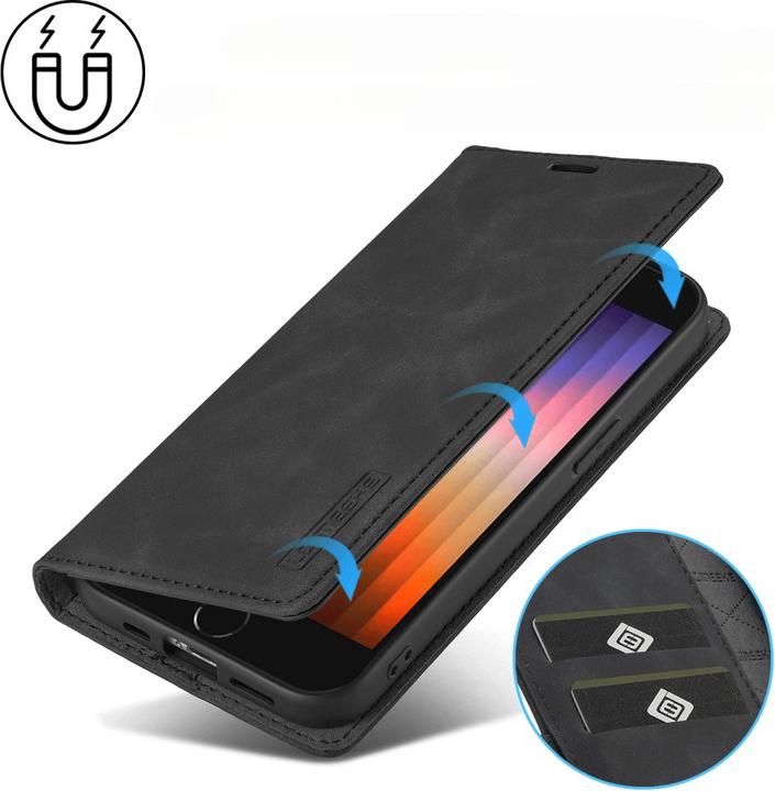 Immagine prodotto LC.Imeeke iPhone 16e - Flip Case Vintage (Apple iPhone 16e)