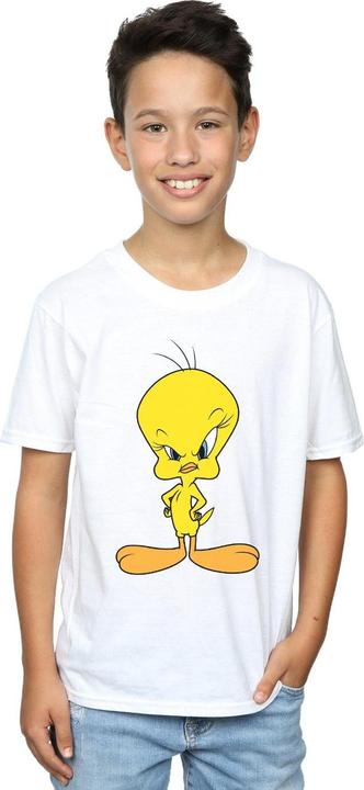 Immagine prodotto Looney Tunes Maglietta in cotone per ragazzi Angry Tweety (140, 146)