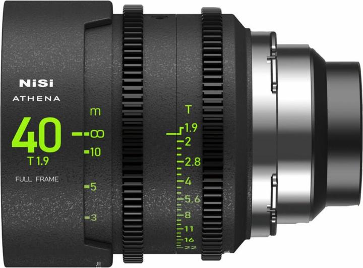Immagine prodotto Nisi Kit di obiettivi cinema full frame ATHENA PRIME - 18 mm T2.2, 40 mm T1.9, 135 mm T2.2 + custodia (L-mount, Full-frame)