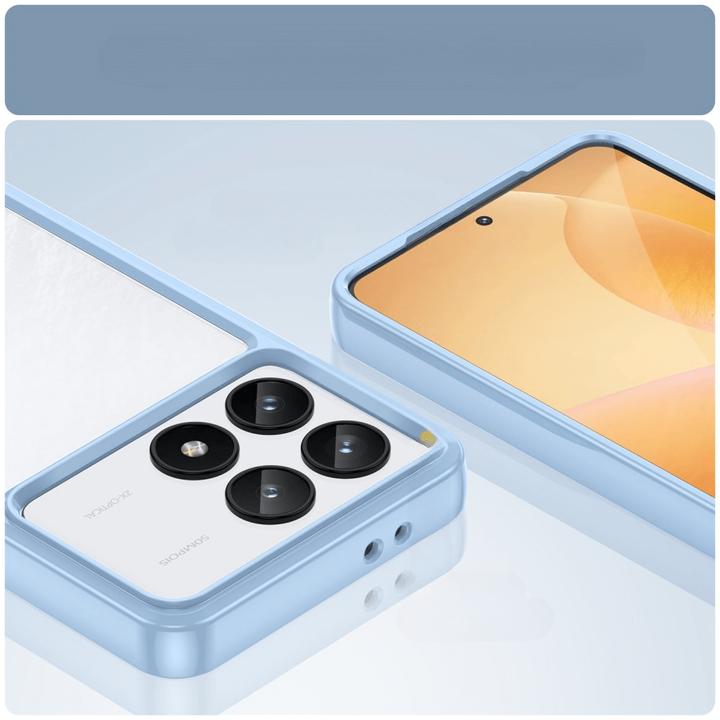 Actual product image Cover-Discount Xiaomi Poco F6 Pro - Protective acrylic mobile phone case with raised edge (Xiaomi Poco F6 Pro)