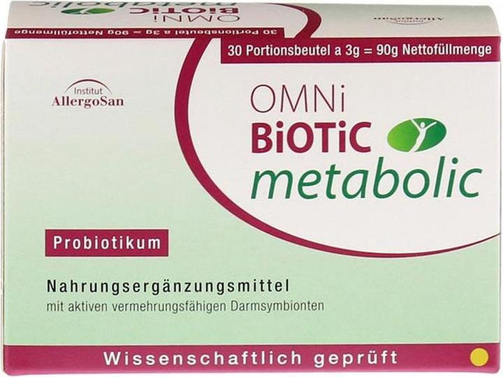 Image du produit Omni Biotic Poudre métabolique (30 pièce(s), Poudre, 3 g)