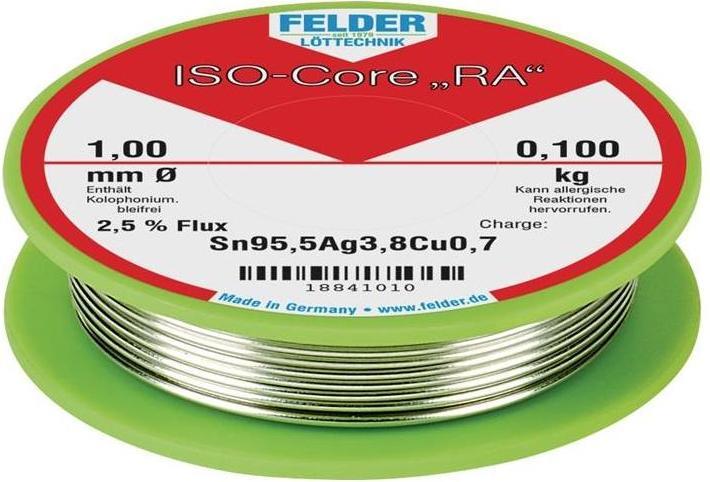 Produktbild Donau Lötzinn Bleifrei Ag3,8 Spule 100 g (Lötzinn)